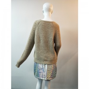 BRAUN STRICKPULLOVER RLWS0023F