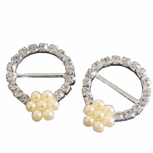 Metallknopf des Kleidungsstückzusatzes der neuesten Mode der ausgezeichneten Qualität mit Perle 4