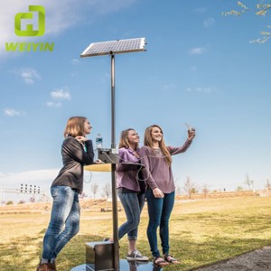 Outdoor Solar Handy Ladestation für Smart City