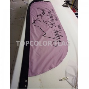 Benutzerdefinierte Print Werbeartikel Feather Flags