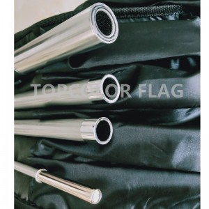 Individuell bedruckte einseitige oder doppelseitige Federmarkierungsfahnen