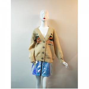 GELB DRUCK CARDIGAN RLWS0106F