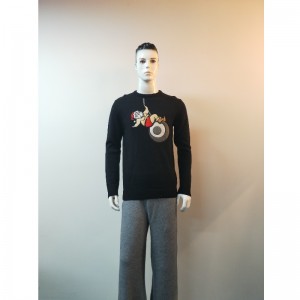 SCHWARZER CARTOON PRINT SWEATER RLMS0028F