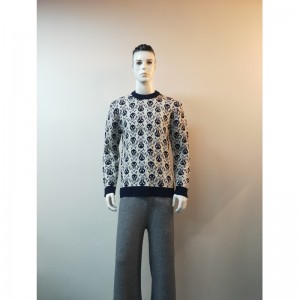 SCHÄDEL DRUCK PULLOVER RLMS0032F