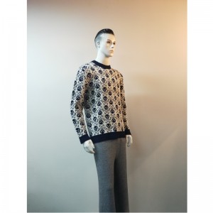 SCHÄDEL DRUCK PULLOVER RLMS0032F