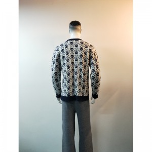 SCHÄDEL DRUCK PULLOVER RLMS0032F