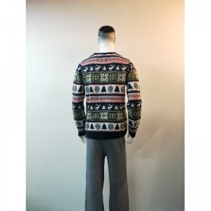 KONTRASTDRUCK-PULLOVER RLMS0033F