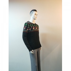 SCHWARZER CARTOON PRINT SWEATER RLMS0052F