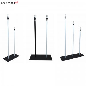 Pipe And Drape verstellbarer Pfosten 5ft-8ft