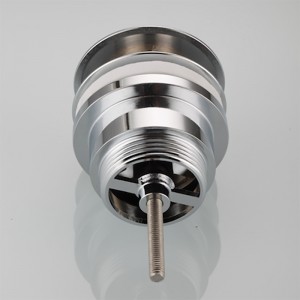 Vertikaler Abfluss des Messingbadeabwassers