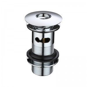 40mm Ablaufgarnitur Chrom mit Schlitz