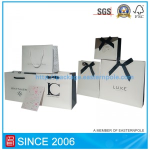 Elegante Geschenkpapiertüte mit individuellem Design