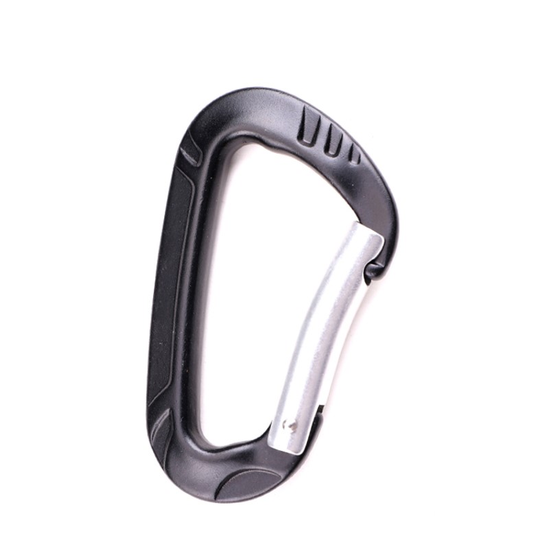 Outdoor haken klettern camping hauptschloss karabiner outdoor schnell fangen schnell fallen ausrüstung sicherheitsschloss prüfloch D form hund schnalle haustier schnalle leer aluminiumlegierung karabiner