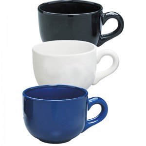 Restaurant Keramik neue Bone China schlichtes weißes Quadrat / Runde feines Porzellan Luxus-Kaffeetasse