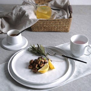 Western New Item Hotel Porzellan Geschirr Royal Bone China
