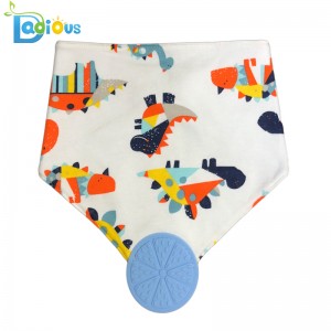 100% Baumwolle Baby Lätzchen für Mädchen Beißring Bandana Lätzchen Beißring Bandana Lätzchen für Jungen