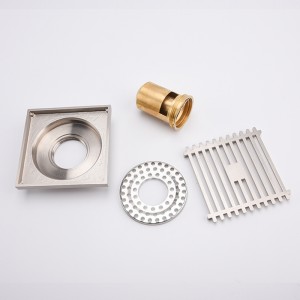 Waschraum Bodenfalle Gitterabdeckung dekorative Waschbecken Abflussabdeckungen