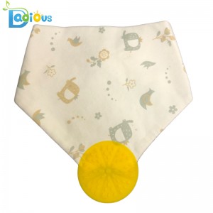 Baby \u0026 Kleinkind Kinderkrankheiten Bandana Lätzchen Musselin Lätzchen Bandana Drool Lätzchen mit Beißring