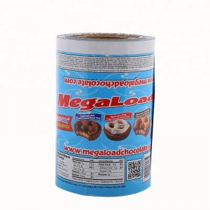 Feuchtigkeitsbeständige Heißsiegel-Keksverpackungsfolie aus lebensmittelgeeignetem laminiertem Kunststoff auf Rolle