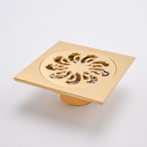 Nickelbronze automatische Siphonbodenablauffalle