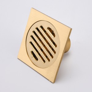 Goldlieferant Messing Flieseneinsatz Boden Dusche Haar Catcher Drain