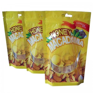 China Lieferanten individuell bedruckten Kunststoff Standbeutel, Süßigkeiten oder Zucker oder Snack verwenden Mylar Druckverschlussbeutel, Lebensmittelqualität Doypack