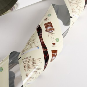 Kundenspezifischer Druck der Aluminiumfoliekaffee-Verpackungsfolie