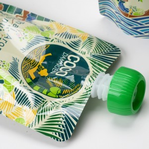 kundenspezifischer Tüllenbeutel-Geleesatznahrungsmittelgrad stehen oben Nahrungsmittelverpackungsbeutel