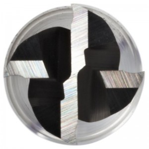 Hartmetall-Vierkantfräser, extra lange Reichweite, unbeschichtetes (blankes) Finish, 30-Grad-Wendel, 4 Schneiden, 3 \