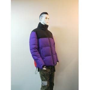 LÄSSIGER MANTEL FÜR HERREN MIT STANDKRAGEN RLMPC0006N