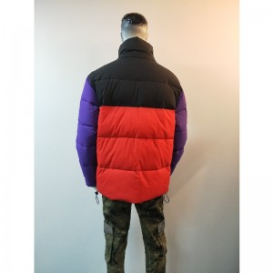 LÄSSIGER MANTEL FÜR HERREN MIT STANDKRAGEN RLMPC0006N