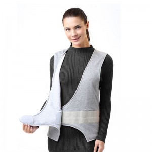 Beheizte Weste Größe einstellbar Akku elektrische warme Weste zum Wandern Camping im Freien