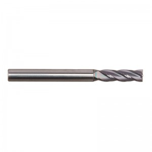 VHM-Schaftfräser, AlTiN-beschichtet, 4 Schneiden, 3/16 \
