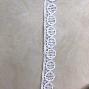 22 # milch seidenspitze, polyester / nylon spitze, baumwollspitze