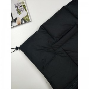 PURPLE \u0026 BLACK CONTRAST HERREN PUFFERJACKE RLMPC0023N