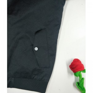 HERREN SCHWARZE LÄSSIGE JACKE RLMJ0006