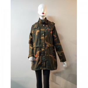 DAMEN CAMO JACKE RLWJ0004