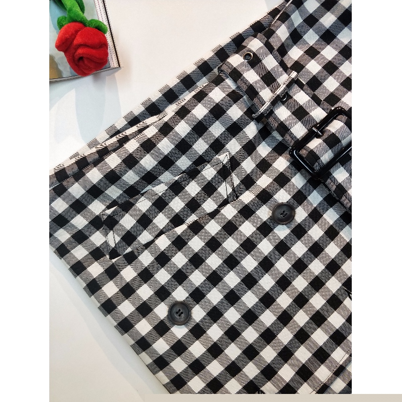 LONGLINE CHECK JACKE RLWJ0006 FÜR DAMEN