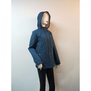 WATTIERTER MANTEL DER DAMEN MIT HAUBE RLWPC0001