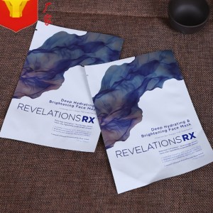 Kundengebundene Druck-Heißsiegelungs-Aluminiumfolie-Gesichtsmasken-Verpackentaschen / kosmetische Maske
