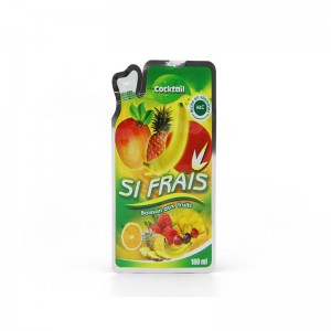 Standbeutel mit Kunststoffdüse Stanzen laminierten Beutel