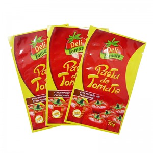 flexibler Druck Aluminiumfolie laminierte Schichten würzen Plastiktüte 3-seitige Siegel Seasoner Verpackungsbeutel