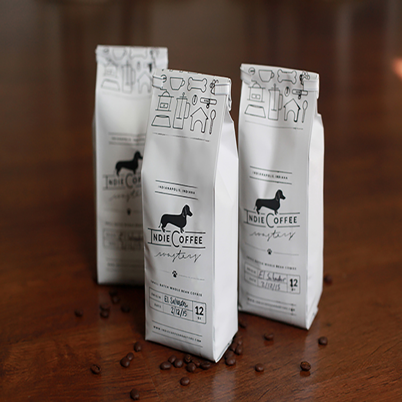 Benutzerdefinierte Größe gedruckt Seitenfalte Verpackung 15 kg 10 kg 2 kg 2,5 kg 3 kg 5 kg Kaffeebeutel für Kaffeebohne