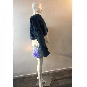 DAMEN MARINE KURZER PELZMANTEL RLWF0005