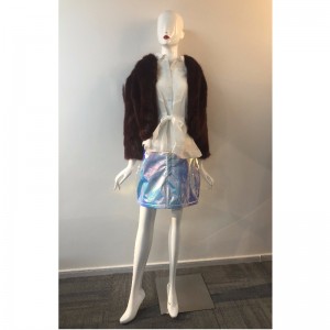 DAMEN KUNSTPELZJACKE IN BRAUN RLWF0027