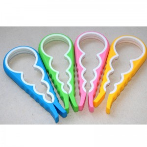 Silikon-Korkenzieher multifunktionale Vier-in-einem-Flaschenöffner inländische Sicherheit Dosenöffner Anti-Rutsch-und Flaschenöffner