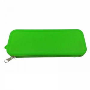 Benutzerdefinierte neuheit student silikon bleistiftbeutel stift fall