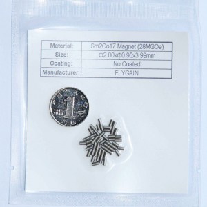 Werkseitig angepasster Formleistungs-Mikrosensormagnet