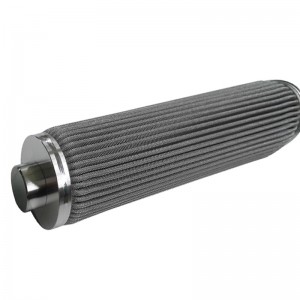 50 Mikron Edelstahl Plissee Wasserfilterkerze