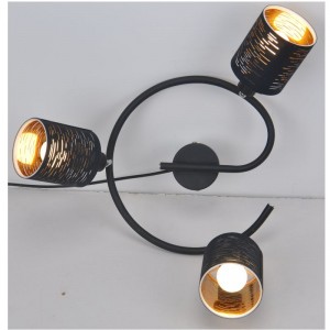 Punktlicht-3LT mit lasergeschnittenem Stoffschirm